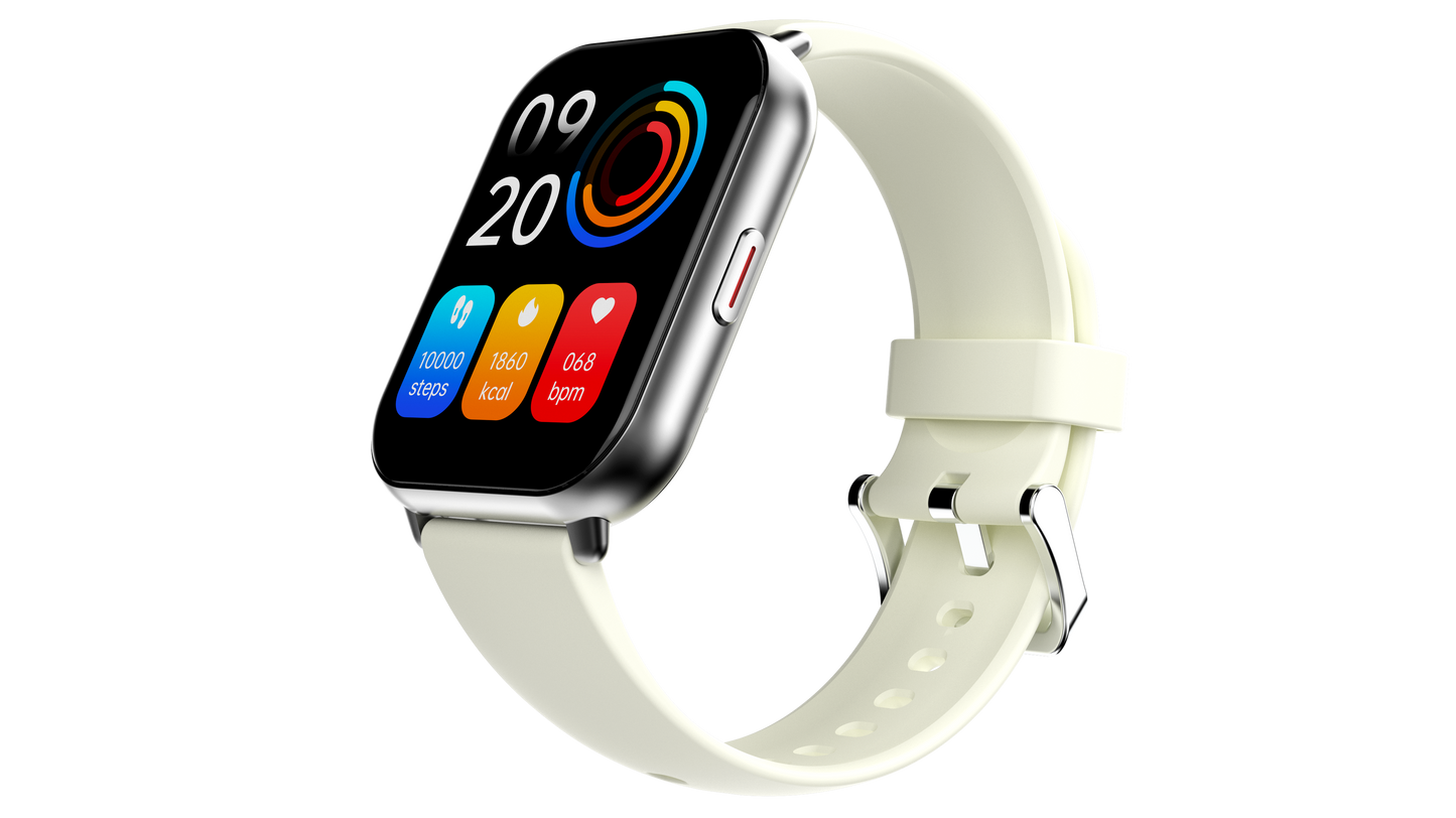 HiFuture Smartwatch FutureFit ZONE2 colore Bianco Ghiaccio